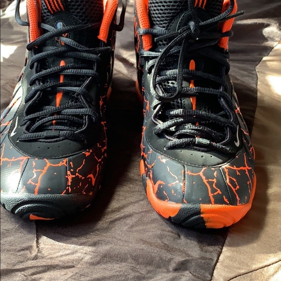 Nike Lil Posite Magma Lava 5.5Y like new condition - Picture 2 of 4